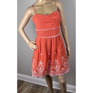 Xtraordinary‎ Dress Sz 11 Coral Flare Tulle Adjustable Straps Padded